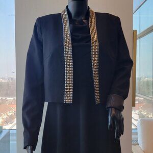 Calvin Klein Beaded Cropped Jacket